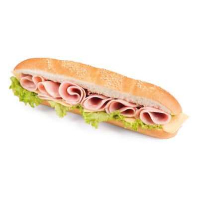 Багета з шинкою