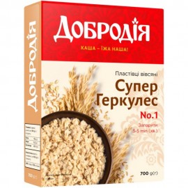 Хлопья овсяные Супер Геркулес Добродія Хлопья овсяные Супер Геркулес Добродія