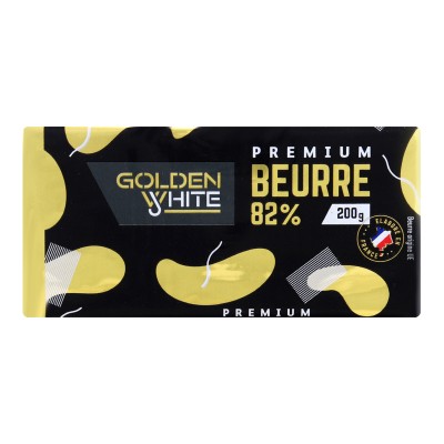 Масло 82% сливочное Premium Golden White 