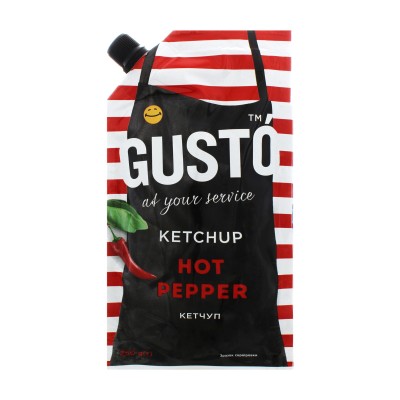 КЕТЧУП HOT PEPPER GUSTO