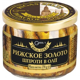 Шпроты в масле Рижское золото Шпроты в масле Рижское золото