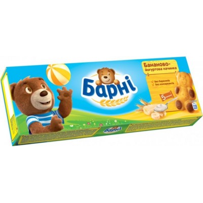 Бісквіт Барні банановий Бісквіт Барні банановий