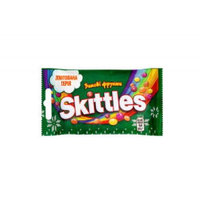 SKITTLES зимові ягоди 38г SKITTLES зимові ягоди 38г