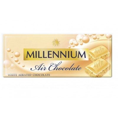 Білий пористий шоколад «Millennium Air» 