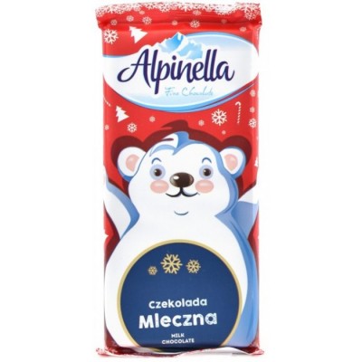 Шоколад Alpinella Рождество молочный Шоколад Alpinella Рождество молочный