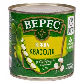 верес ніжна квасоля 400г