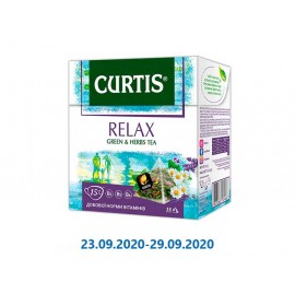Чай Curtis "Relax Green Tea" з вітамінами Чай Curtis "Relax Green Tea" з вітамінами