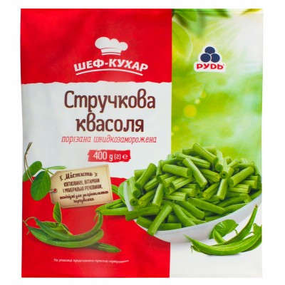 ФАСОЛЬ СТРУЧКОВАЯ НАРЕЗАННАЯ БЫСТРОЗАМОРОЖЕННАЯ ШЕФ-ПОВАР