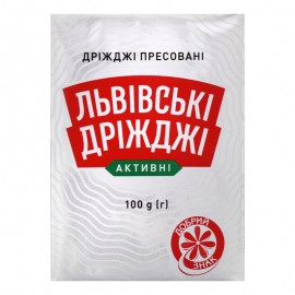 ДРОЖЖИ ХЛЕБОПЕКАРНЫЕ ПРЕССОВАННЫЕ ЛЬВІВСЬКІ ДРІЖДЖІ 