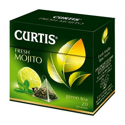 Чай Curtis зеленый Fresh Mojito цитрусовый 