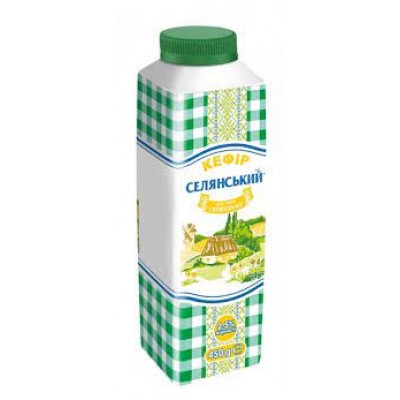 Кефір 2.5% Селянський 