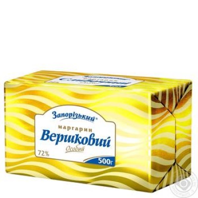 МАРГАРИН 72% СЛИВОЧНЫЙ ОСОБЫЙ ЗАПОРІЗЬКИЙ 