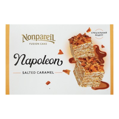 Торт Наполеон с соленой карамелью Nonpareil