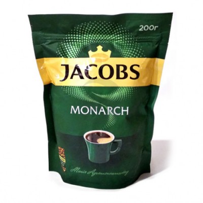 Кава JACOBS Monarch розчинна 200г