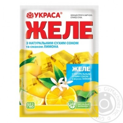 желе з смаком лимона 90г