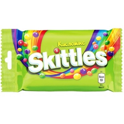 skittles кисломікс 38г skittles кисломікс 38г
