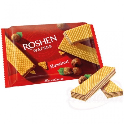 Вафлі Roshen Wafers Hazelnut 