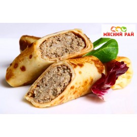 млинці з мясом 