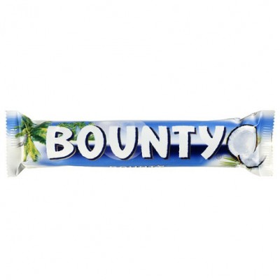 Батончик Bounty с мякотью кокоса в молочном шоколаде 
