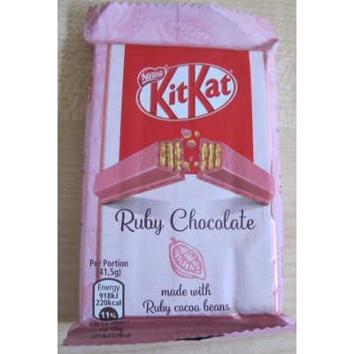 Батончик Kit Kat Ruby Chocolate Кувертюр