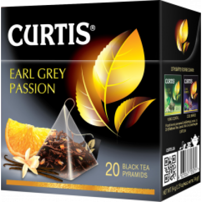 Чай Curtis черный Earl Grey Passion фруктовый