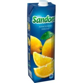 Упаковка нектару Sandora Лимонний Упаковка нектару Sandora Лимонний