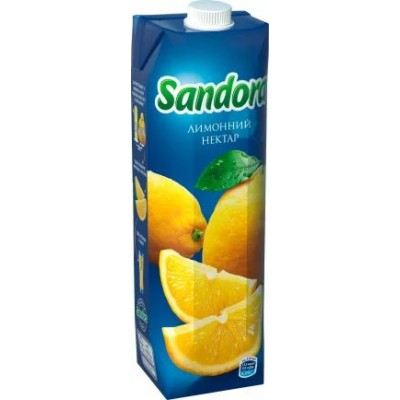 Упаковка нектару Sandora Лимонний