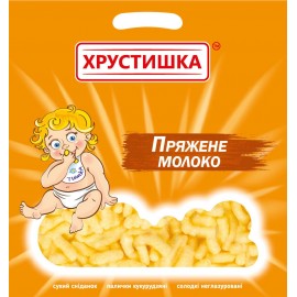 Хрустишка Кукурудзяні палички "Пряжене молоко" Хрустишка Кукурудзяні палички "Пряжене молоко"