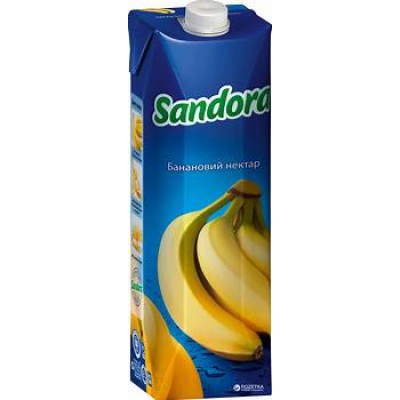 Нектар Sandora банановий 0,95л