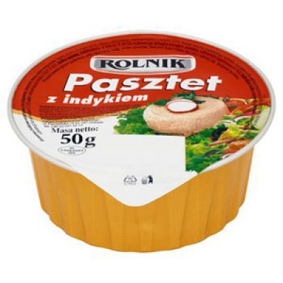 ROLNIK Pasztet z indykiem - Pasztety, pasty, cena 