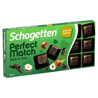 Шоколад Schogetten Perfect Match Dark & Nuts