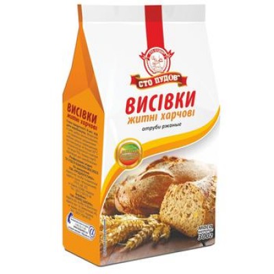 Висівки житні харчові 300г Висівки житні харчові 300г