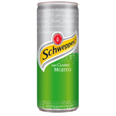  Schweppes Мохіто 0.33л