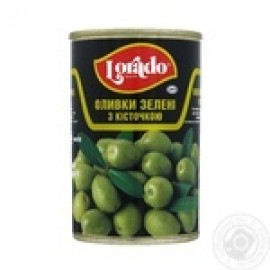 Оливки зелені з кісточками