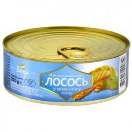 Лосось атлантичний у власному соусі